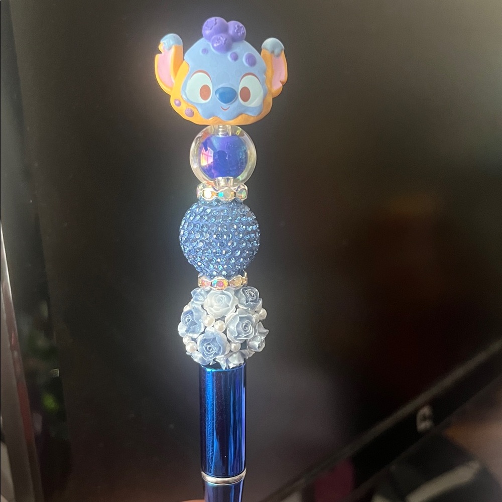 Disney Stitch Munchling Beaded Pen